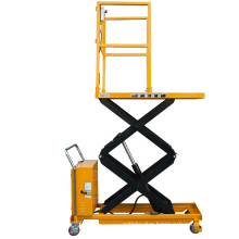 Small scissor table 1500mm lifting scisors electric lift scissor lift table 1000 kg